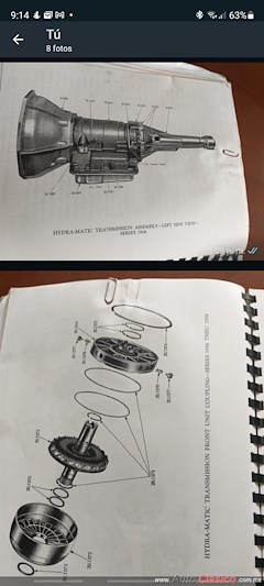 Busco transmisión Hydra-matic Cadillac 1957 serie 62