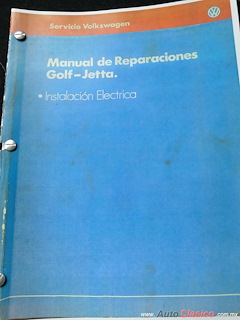 manual  de  reparaciones  Golf-Jetta mod.1987, Instalacion Electrica