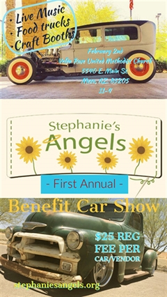 Más información de Stephanie's Angel's 1st Annual Benefit Car Show