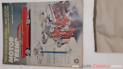 Revista Motor Trend Marzo 1963 Vintage Raro 1963 NASCAR