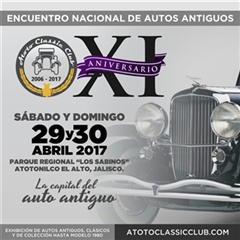 Más información de 11o Encuentro Nacional de Autos Antiguos Atotonilco