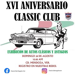 Más información de XVI Aniversario Classic Club Nogales
