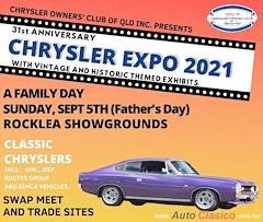 Más información de 31st Anniversary Chrysler Expo 2021