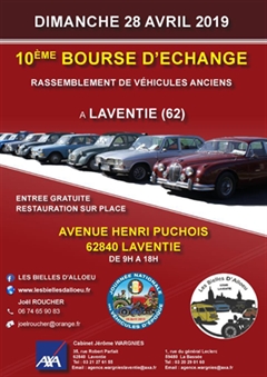 Más información de 10e Bourse d'échange et rassemblement de véhicules anciens