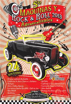 Más información de 5o Maquinas y Rock & Roll Aguascalientes 2013