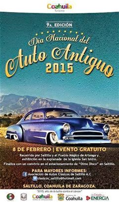 Más información de Día Nacional del Auto Antiguo 2015 - Saltillo