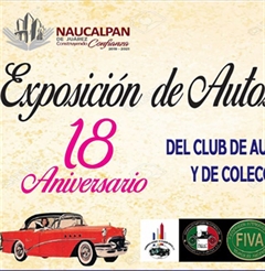 Más información de 18 Aniversario de Automóviles Antiguos y de Colección Satélite A.C