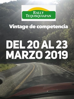 Más información de Rally Tequisquiapan Vintage 2019