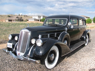 La historia de Pierce Arrow | 1937 Pierce Arrow limousine